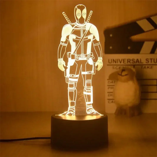 DeadPool Lamp - Retro Vision