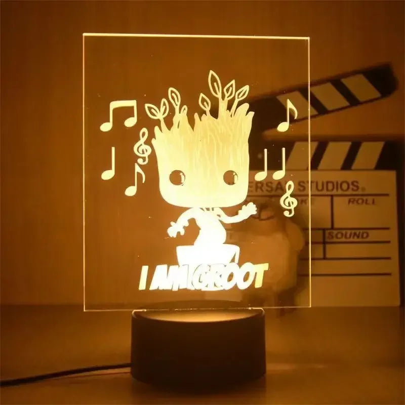 Cute Groot - Retro Vision