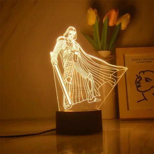 Darth Vader Lamp 3D - Retro Vision