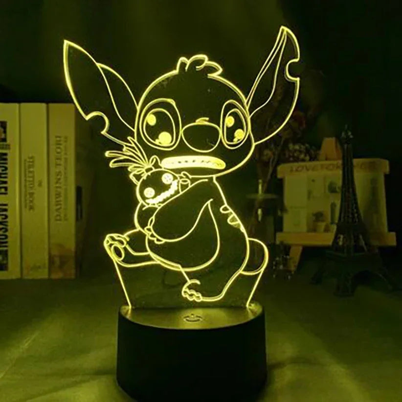 Stitch Afraid - Retro Vision